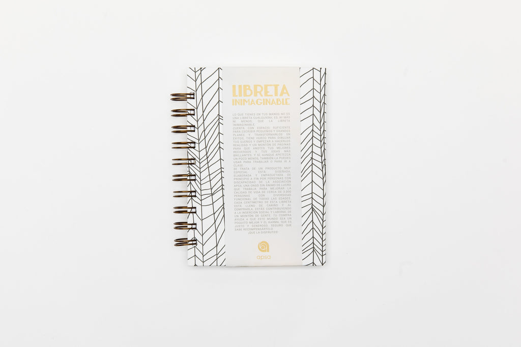 Libreta Inimaginable A6 Blue Monday