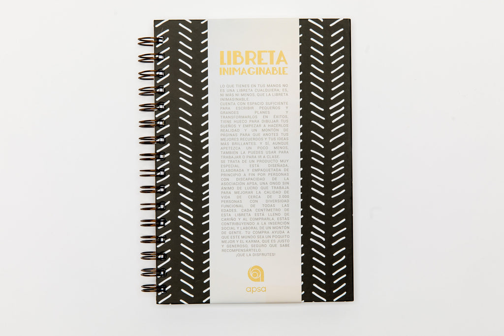 Libreta Inimaginable A5 Blue Monday